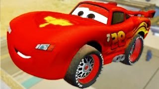 ARMORED McQueen CARS 2 Battle Race Tow Mater in Disney Pixar Cars 2 The Game