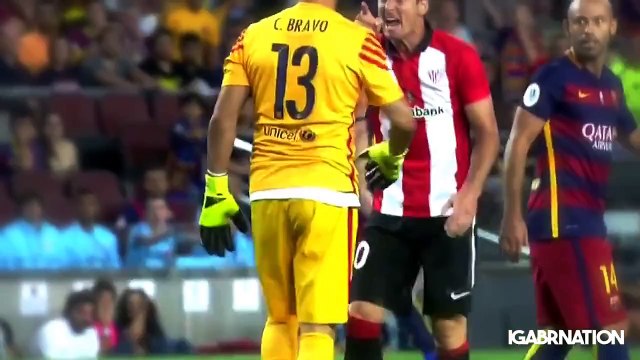 Claudio Bravo ● Ultimate Saves Compilation ● FCB 2015-2016