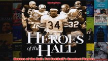 Heroes of the Hall  Pro Footballs Greatest Players