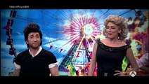 Silvia Abril y Pablo Puyol presencian Duo de cantantes, el musical El Hormiguero 3.0