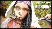 Jawless Zombie Pet Michonne   DIY Michonne Cloak | The Walking Dead Costume Cosplay