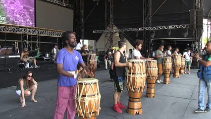 Dernière répétition avant les festivités du nouvel an de Rio