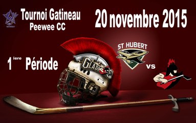 #1 -  20 novembre, Jets vs Glads, 1iere periode,Tournoi Gatineau