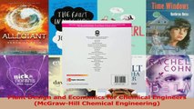 PDF Download  Plant Design and Economics for Chemical Engineers McGrawHill Chemical Engineering Download Online