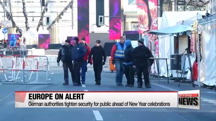 Cities in Europe on New Year's Eve alert
