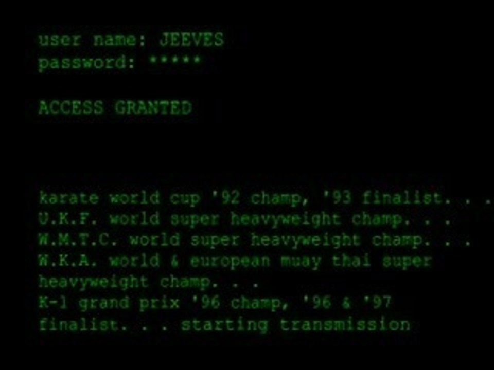 Andy Hug Highlight
