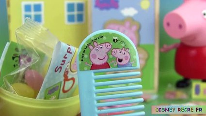 Peppa Pig Baby Puzzle Playset Jouets de bébé Oeufs Surprise