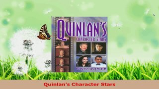 Read  Quinlans Character Stars Ebook Free