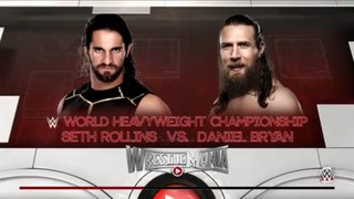 WWE 2K DREAM MATCH - Episode #2: Daniel Bryan vs Seth Rollins (WWE WHC)
