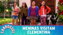 Meninas visitam Clementina