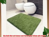 Sky Bath Mat - Apple Green - Soft Pile Non-Slip - 80x150cm