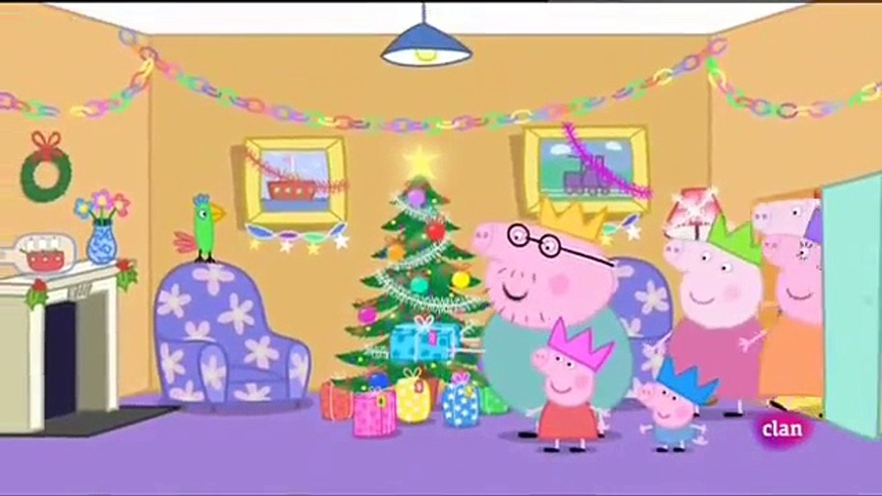 Peppa pig Castellano Temporada 3x52 La visita de Papá Noel