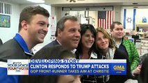 Donald Trump Blasts Chris Christie and Hillary Clinton Video - ABC News