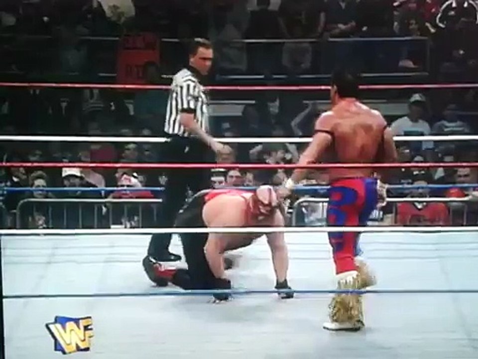 British Bulldog Delayed Vertical Suplex on Vader