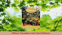 Read  Milton Paradise Lost 2nd Edition Ebook Free