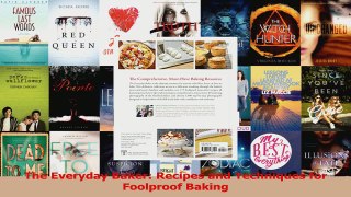 PDF Download  The Everyday Baker Recipes and Techniques for Foolproof Baking Read Full Ebook