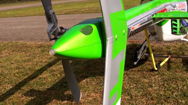 BELL 206 JETRANGER XXXL GIGANTIC RC SCALE TURBINE MODEL HELICOPTER / RC Airshow Hausen am