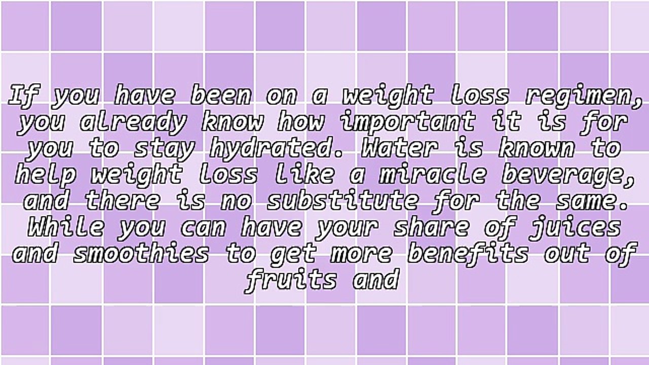 Benefits of Alkaline Water for Weight Loss