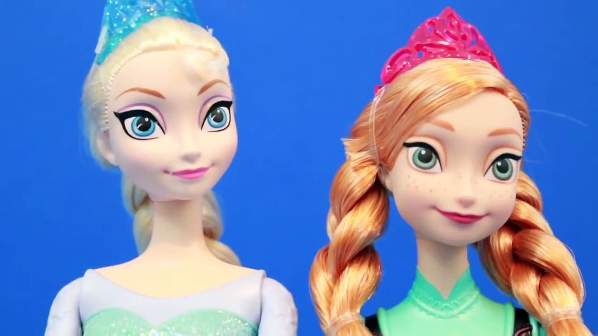 Frozen Friends Family Collection Disney Barbie WAL-MART Exclusive Anna Elsa  Olaf Sven MATTEL TOYS - Dailymotion Video