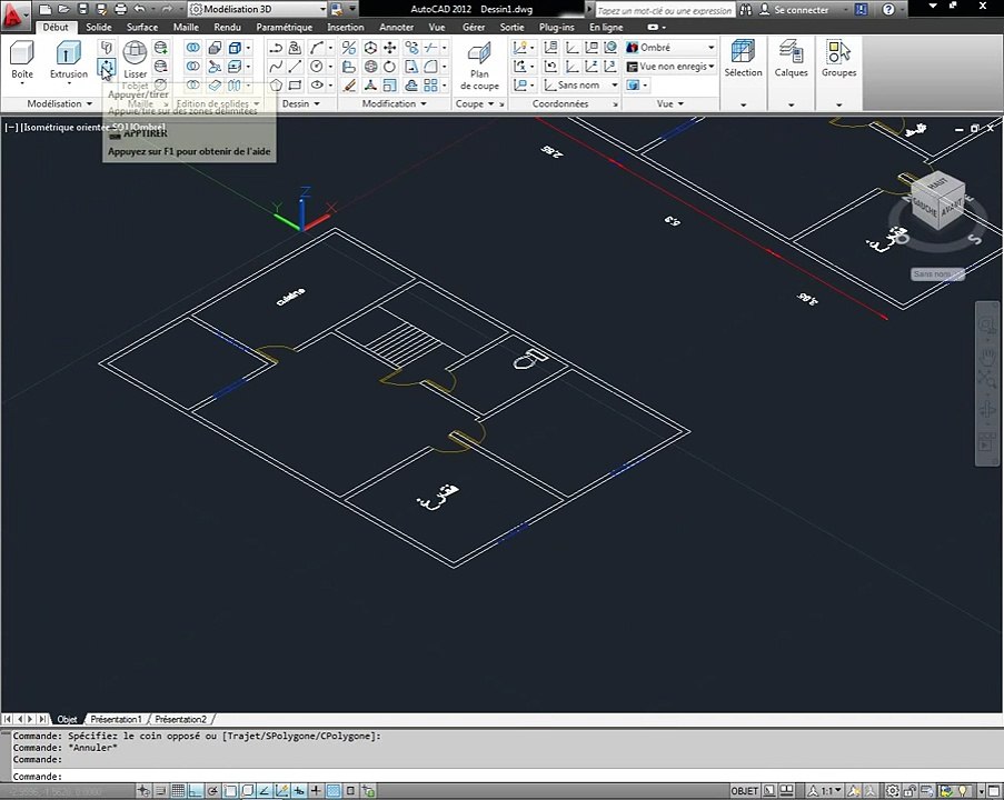 AutoCAD 3D House Modeling Tutorial - 1 _ 3D Home Design