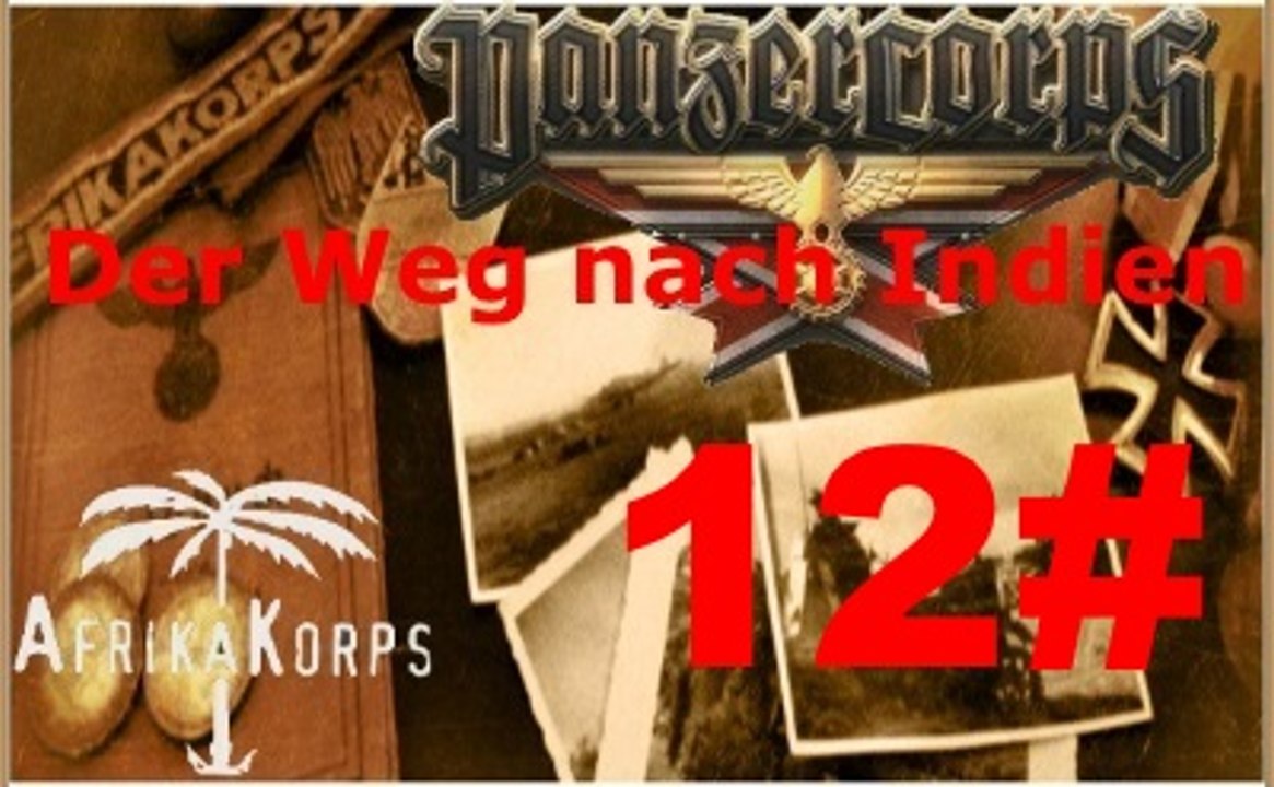 Panzer Corps ✠ Afrika Corps Palästina 12 Oktober 1942 #12 alternativ weg