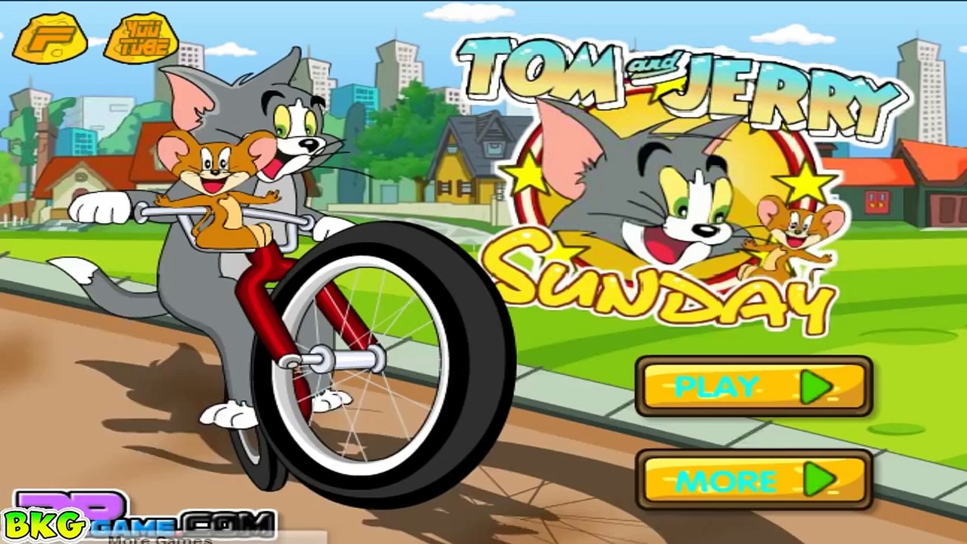 Tom and Jerry Movie Game - Tom And Jerry SunDay - Free Cartoon Games -  Dailymotion Video