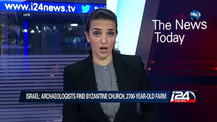 12/30: Archeologists find Byzantine Church, 2700 year-old farm in Israel