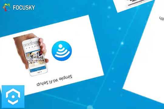 1080P WiFi Video Monitoring Security Wireless IP Camera with Pan/Tilt