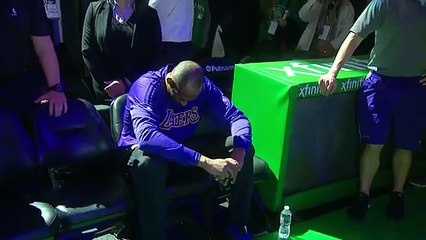 Kobe's Final Introduction in Boston - Lakers vs Celtics - December 30, 2015 - NBA 2015-16 Season