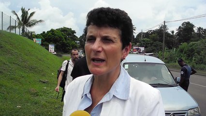Sécurité Routière à Mayotte, la directrice de cabinet de la Préfecture sur le terrain
