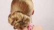 Easy prom wedding hairstyle for long hair. Romantic hairstyles