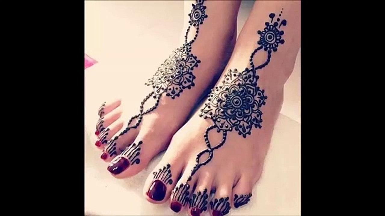 Feet Mehandi Henna Designs