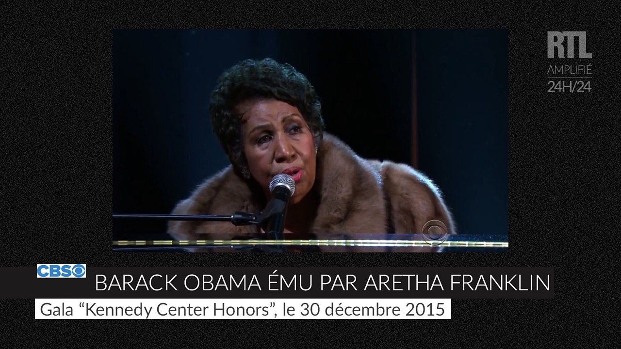 VIDÉO - Barack Obama ému par Aretha Franklin