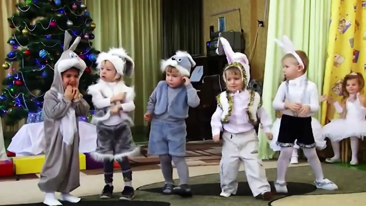 Танец мальчиков зайчиков - Новогодний Утренник в детском саду