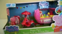 nickelodeon Peppa Pig Toy: Peppa Pig’s Theme Park Ice Cream Van with Peppa Pig’s Friends