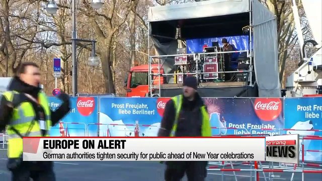 Cities in Europe on New Year's Eve alert