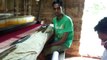 Weavers busy in collecting threads in orissa