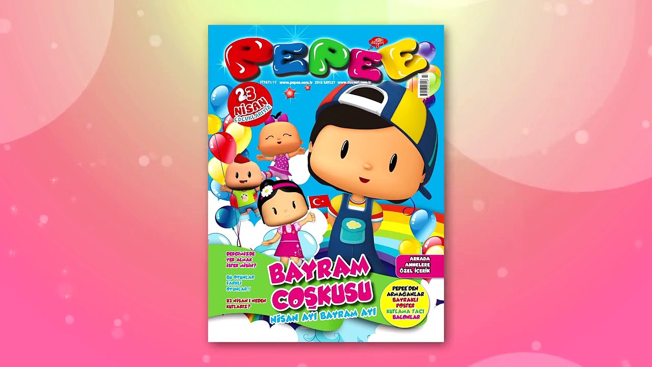 Pepee Dergisi Nisan Sayısı Tüm Bayilerde