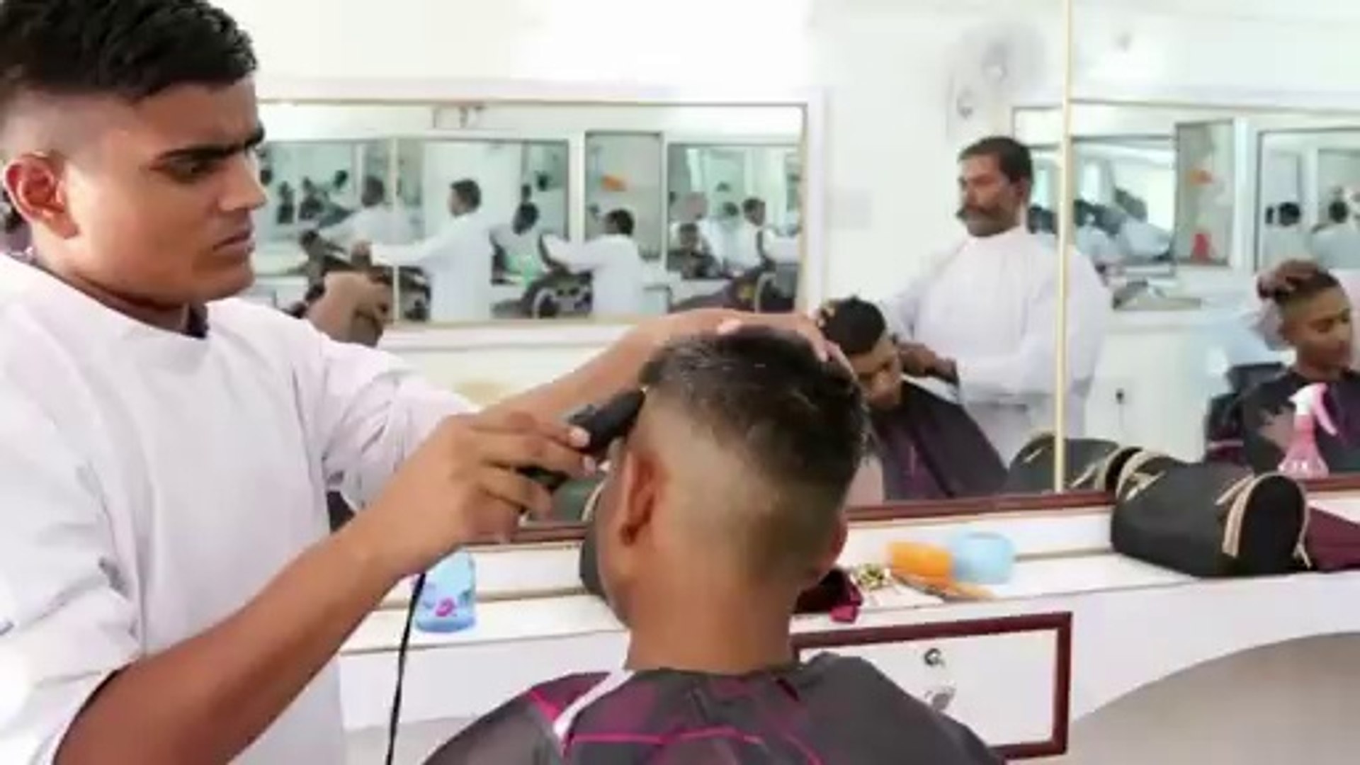 Indian Army Academy Haircuts Training And Gymnastics Video. 