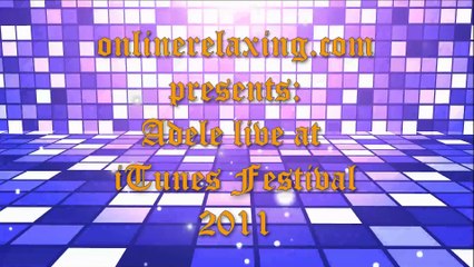 Adele live at iTunes festival London 2011