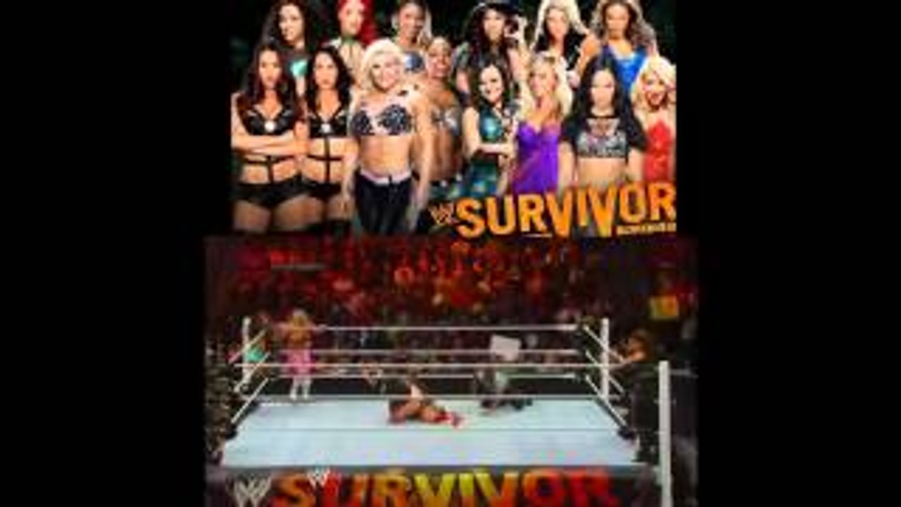 WWE Survivor Series 2013 Total Divas vs True Divas