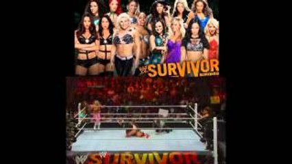 WWE Survivor Series 2013 Total Divas vs True Divas