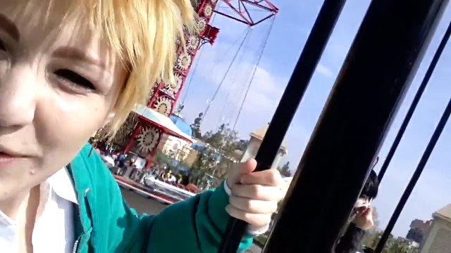 kaneki ken [Tokyo Ghoul] Hide & Kaneki at Disneyland tokyo ghoul