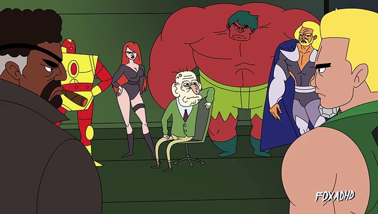 AVENGERS AND OLD MAN