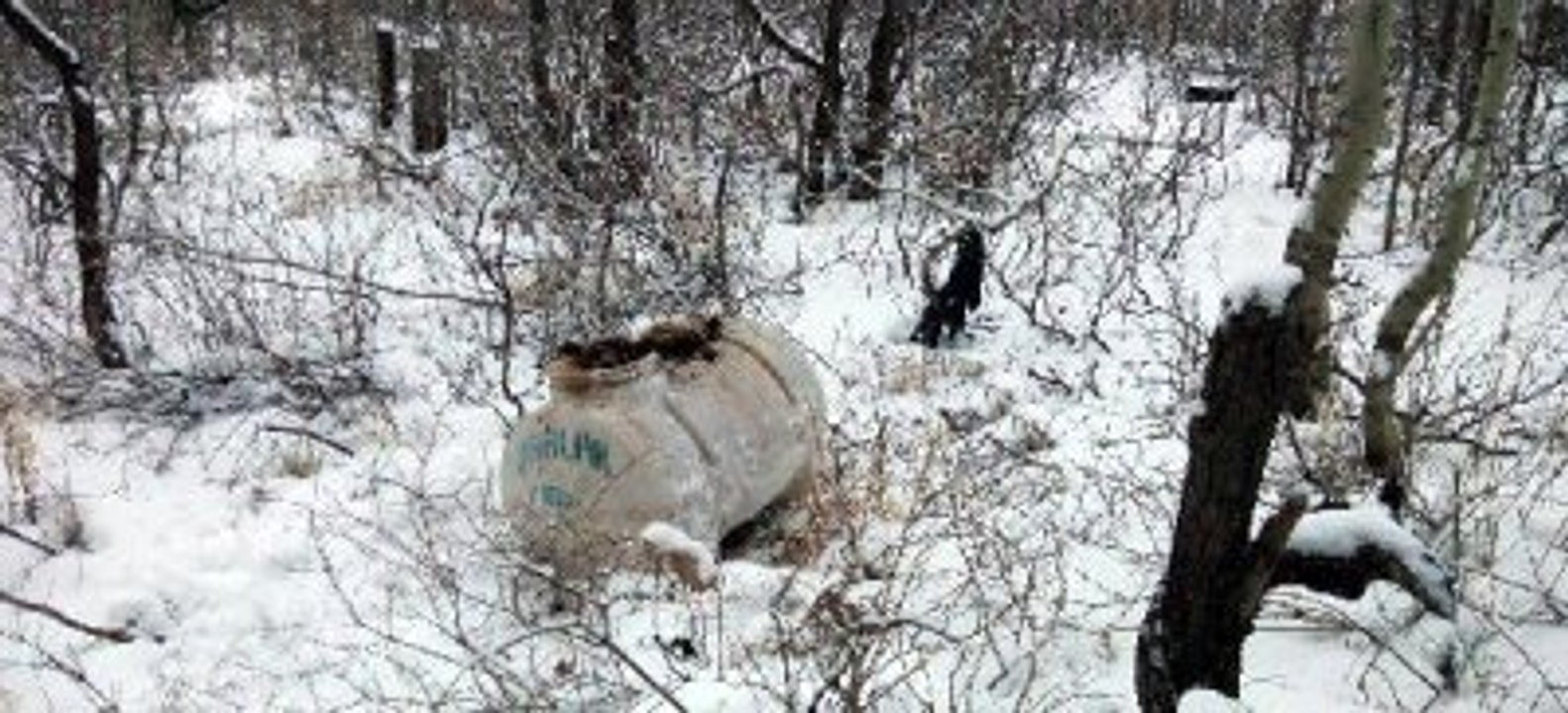 Arazinin Ortasında Duran Su Deposu, PKK'nın Gıda Deposu Çıktı