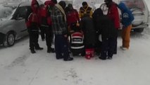 Uludağ'da Kar Motoru Devrildi: 1 Yaralı
