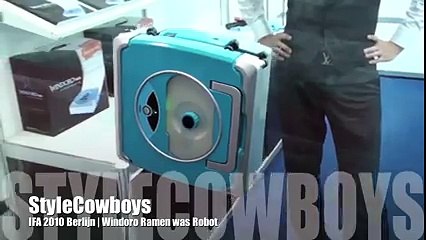 Japon Cam Silme Robotu