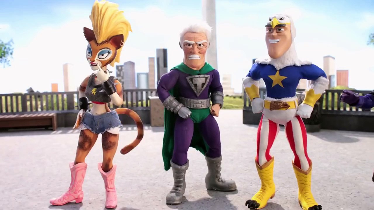 SuperMansion | official trailer (2015) Bryan Cranston
