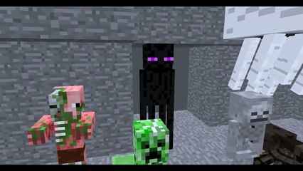 Monster School: Combat Minecraft Animation