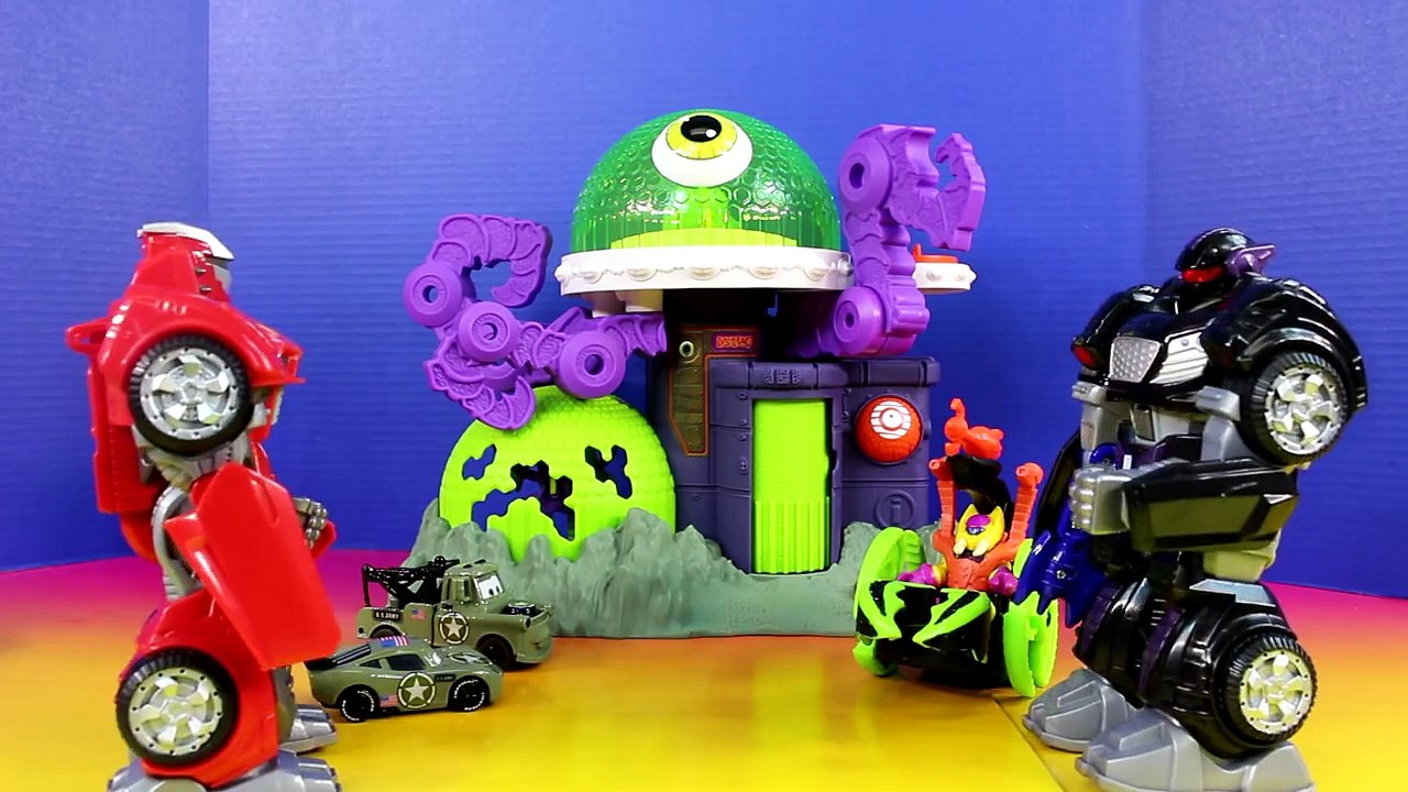 Disney Pixar Cars Army Car Lightning McQueen & Mater Save Toy Story Buzz Lightyear Imaginext Alien